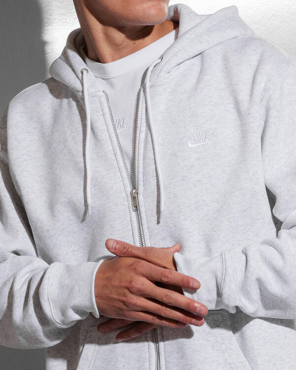 Nike Club Full-Zip Hoodie for Mens