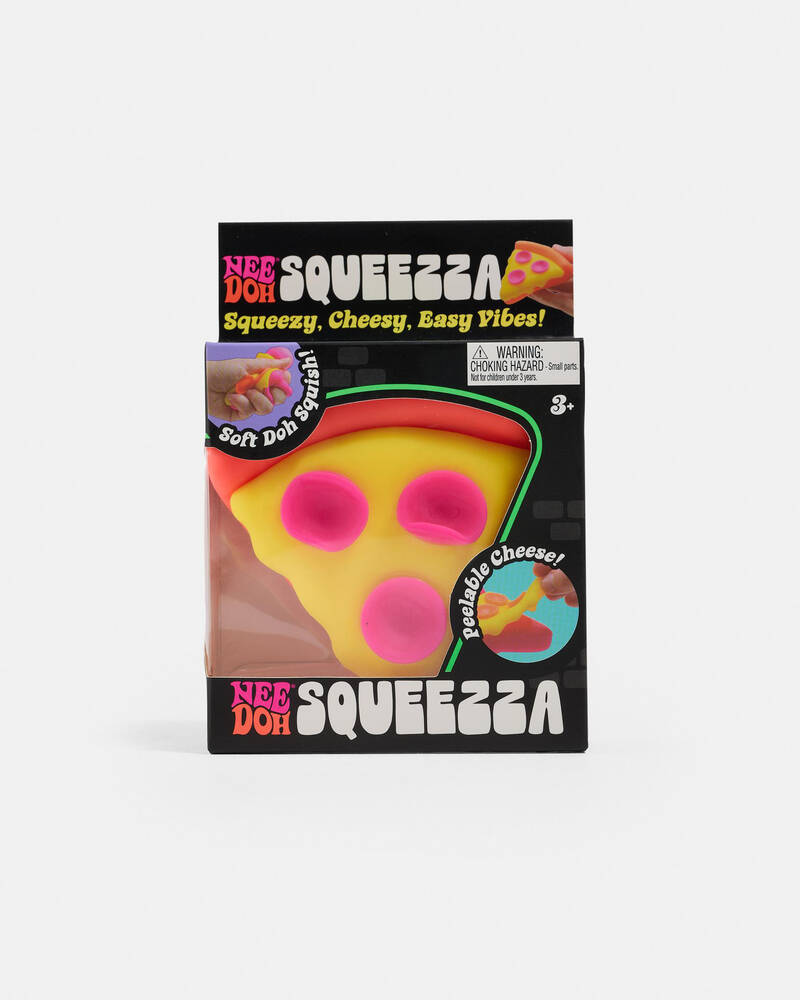 Schylling NeeDoh Squeezza Pizza Squishy Fidget Toy for Unisex