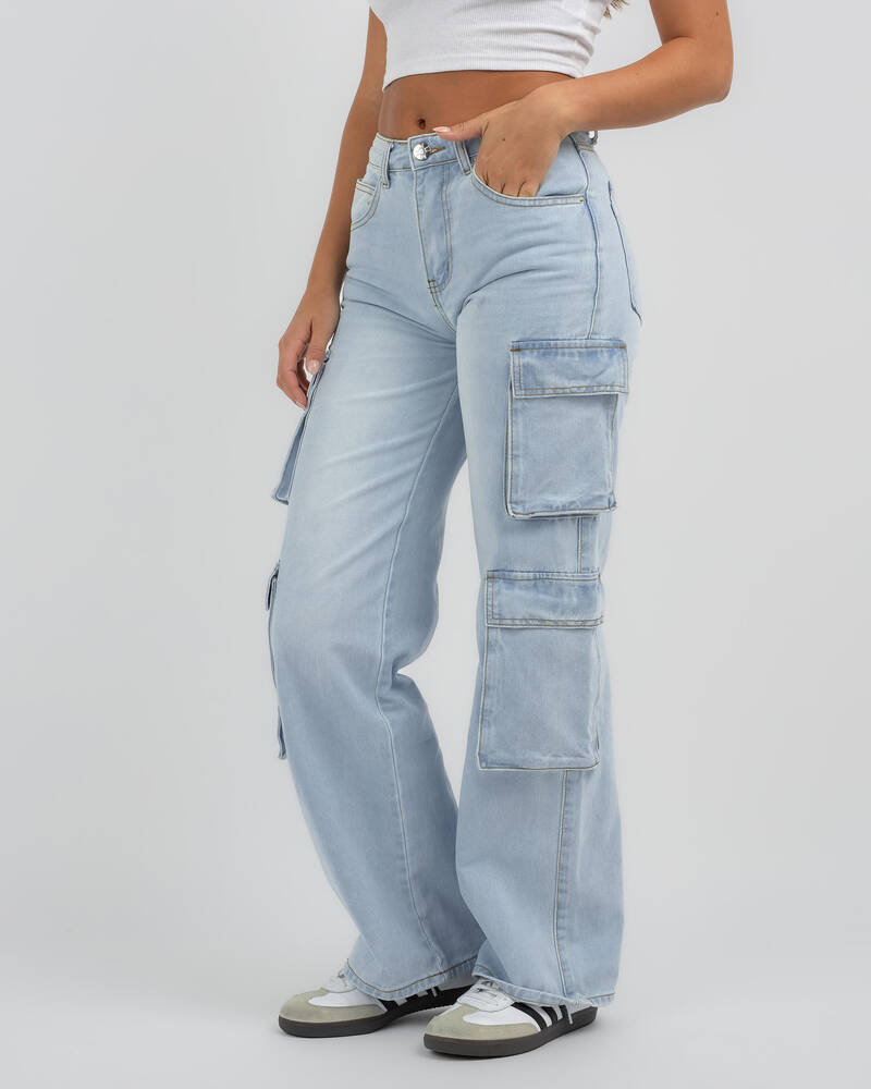 DESU Myles Cargo Jeans for Womens