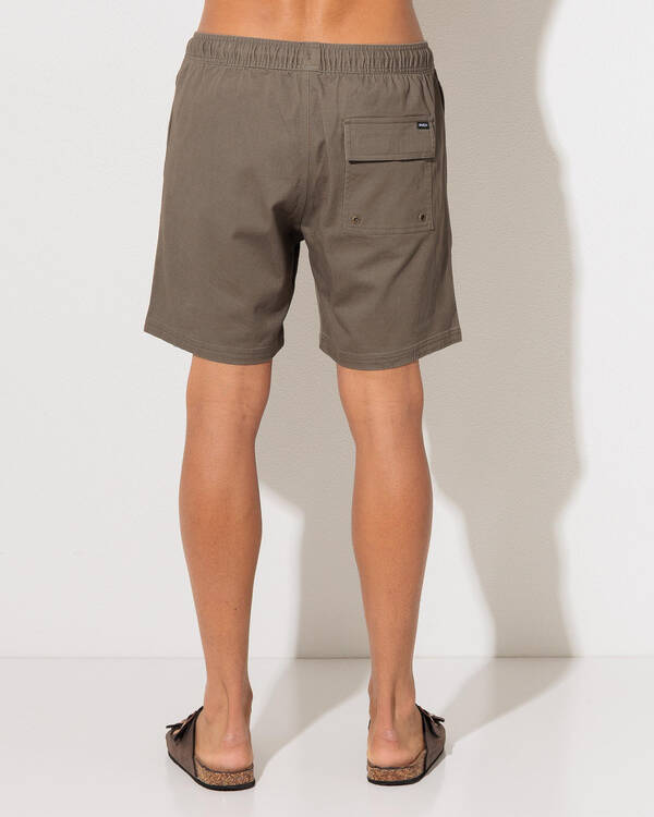 RVCA Escape Elastic Shorts for Mens