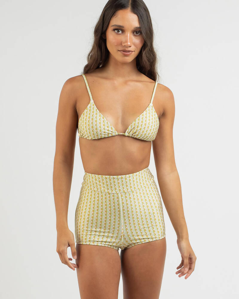 Rhythm Virgo Surf Shortie Bikini Bottom for Womens