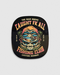 The Mad Hueys Caught Fk All Sticker for Mens image number null