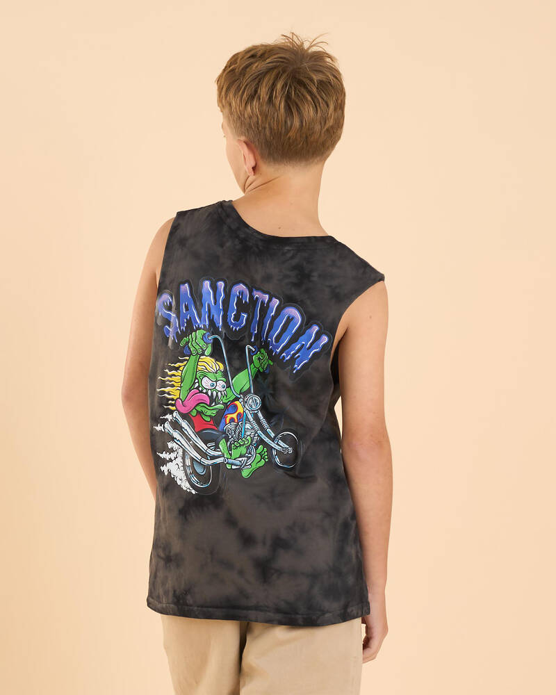 Sanction Boys' Tank Slapper Muscle Tank for Mens