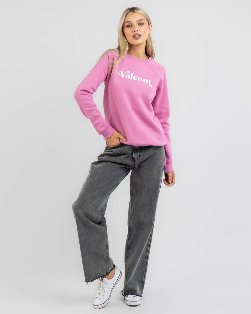 Volcom Get More Crewneck Sweatshirt for Womens