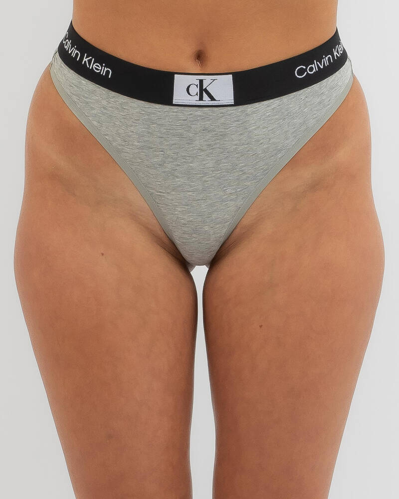 Calvin Klein 1996 Cotton Modern Thong for Womens