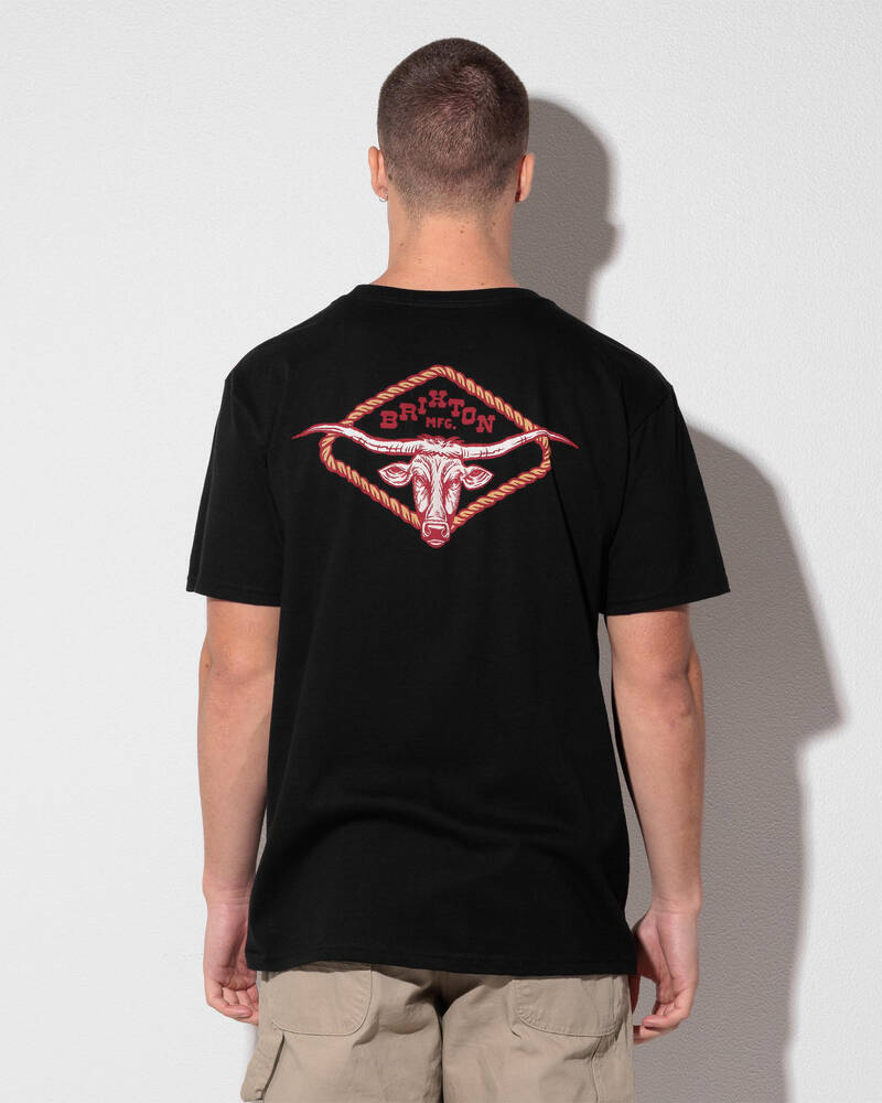 Brixton Longhorn T-Shirt for Mens