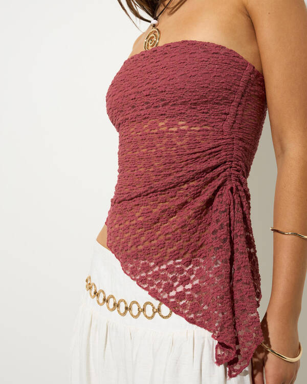 Mooloola Mizelle Lace Tube Top for Womens