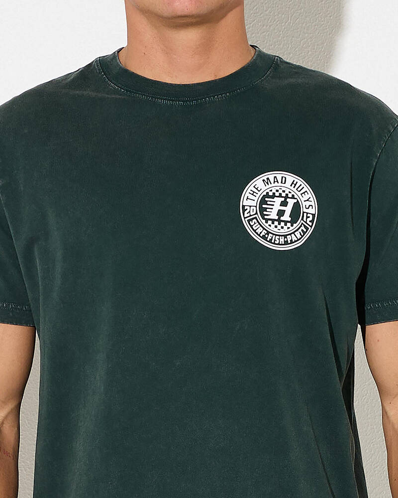 The Mad Hueys Checker Hueys T-Shirt for Mens