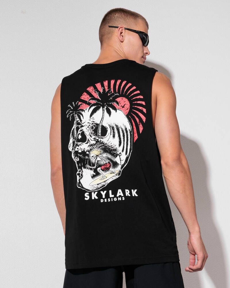 Skylark Bone Flare Muscle Tank for Mens