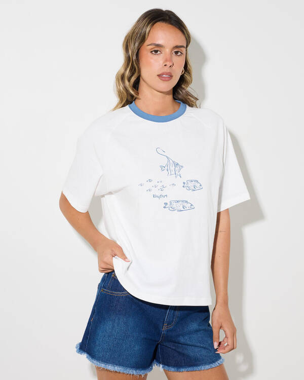 Fish Raglan T-Shirt
