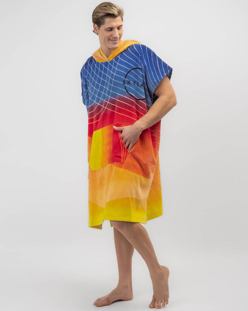 Skylark Detection Hooded Towel for Mens