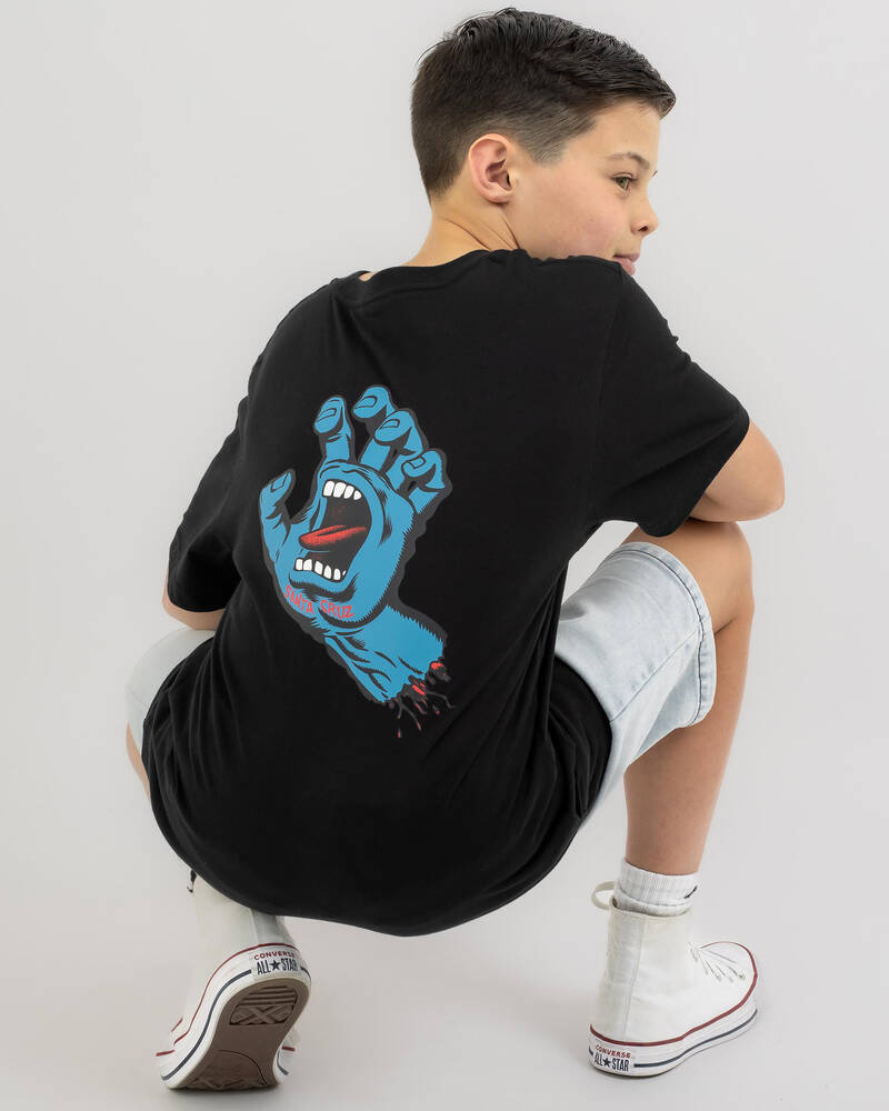Santa Cruz Boys' Opus Screaming Hand T-Shirt for Mens