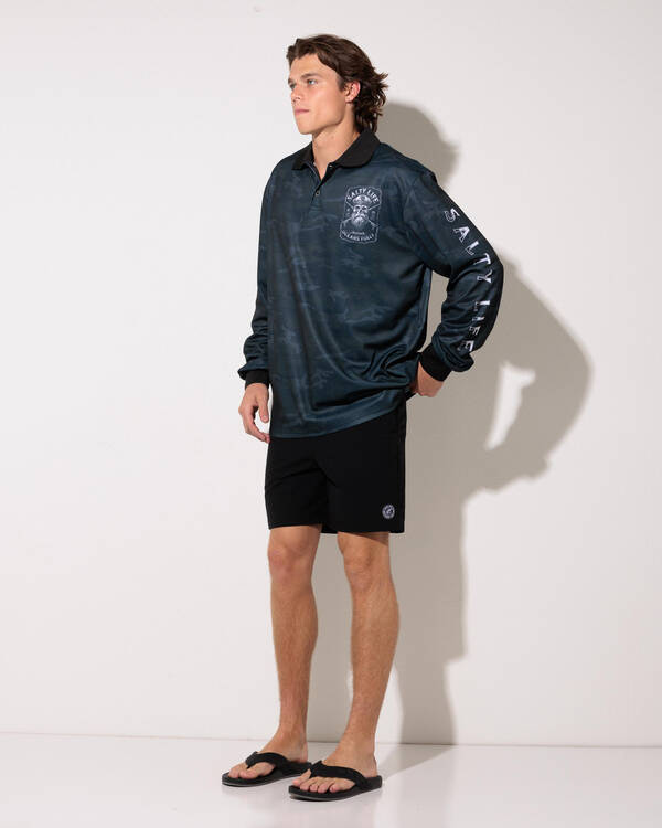 Salty Life Voyage Fishing Shirt for Mens