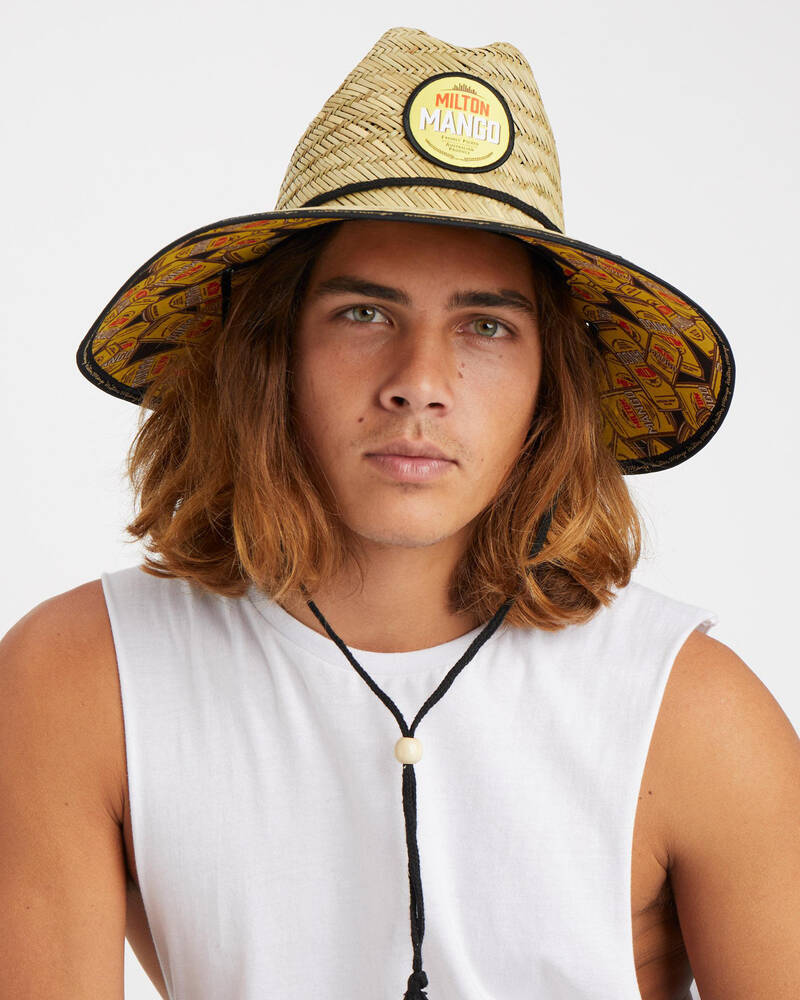 Milton Mango Can Fever Straw Hat for Mens