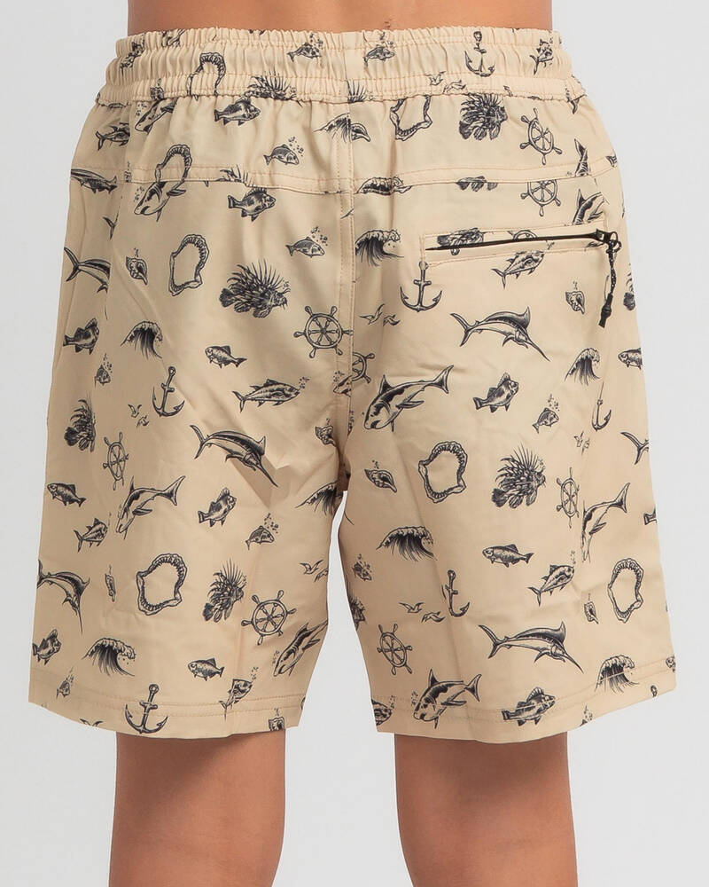 Salty Life Boys' Depths Mully Shorts for Mens