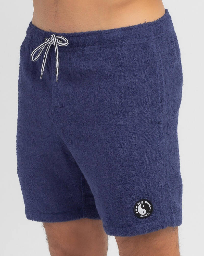 Town & Country Surf Designs Terry Toweling Shorts for Mens