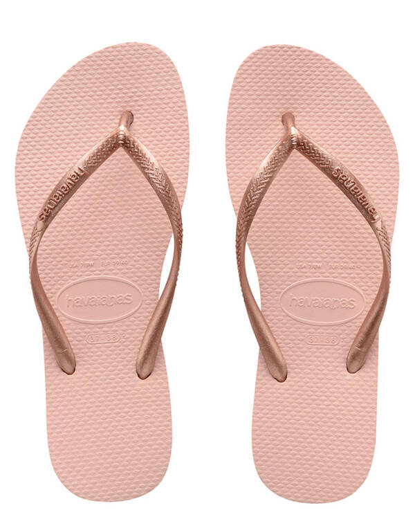 Kid's Slim Metallic Thongs