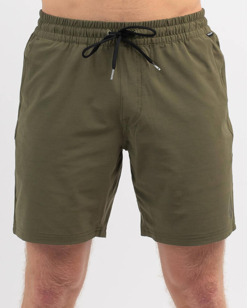 Volcom Understoned Hybrid Elastic Waist Shorts for Mens