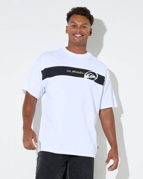Tilt Panel Knit T-Shirt