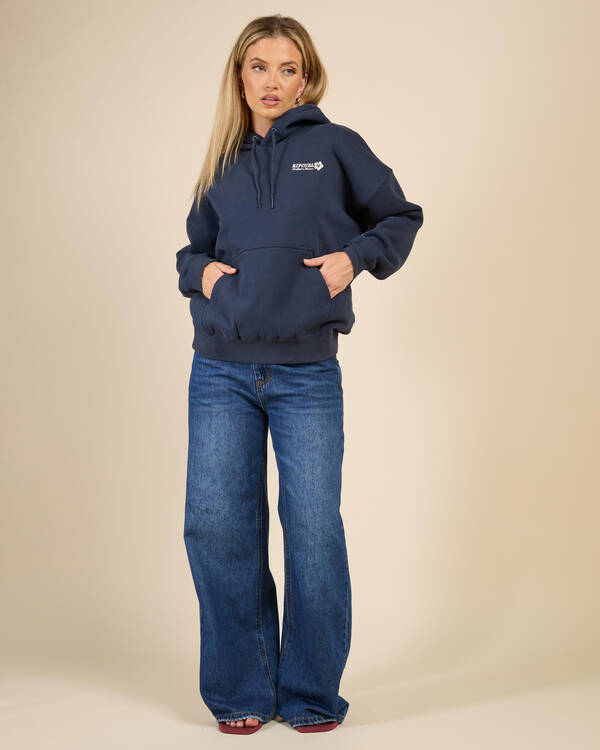 Rip Curl Surf Party Puff Heritage Hoodie for Womens