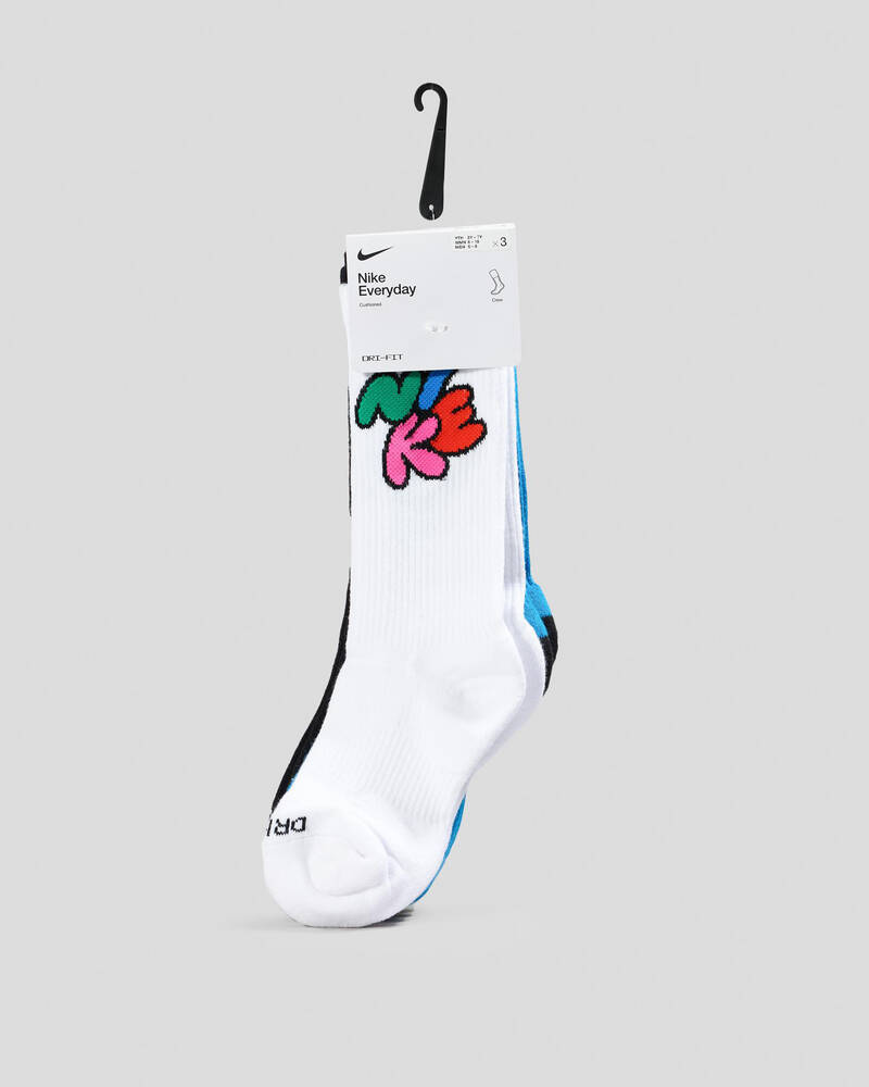 Nike Everyday Plus Cushioned Crew Socks 3 Pack for Mens