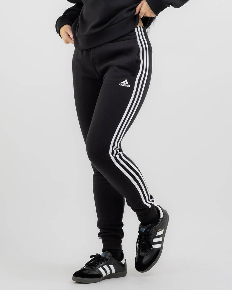 adidas Essentials 3 Stripe Track Pants for Womens