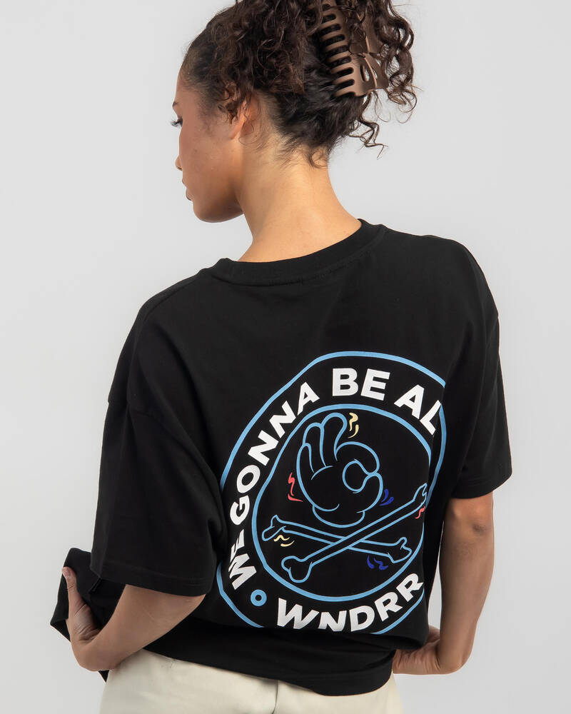 Wndrr Cross Check T-Shirt for Womens