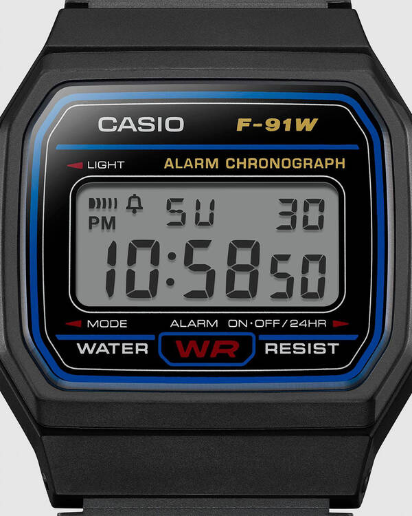 Casio F91W-1 Basic Vintage Watch for Mens