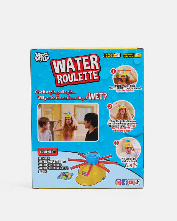 Zing Toys Wet Roulette Game for Unisex