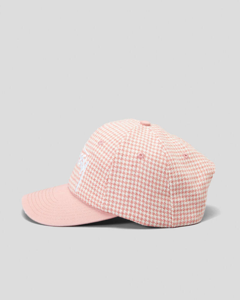 Stussy Stock Houndstooth Low Pro Cap for Womens