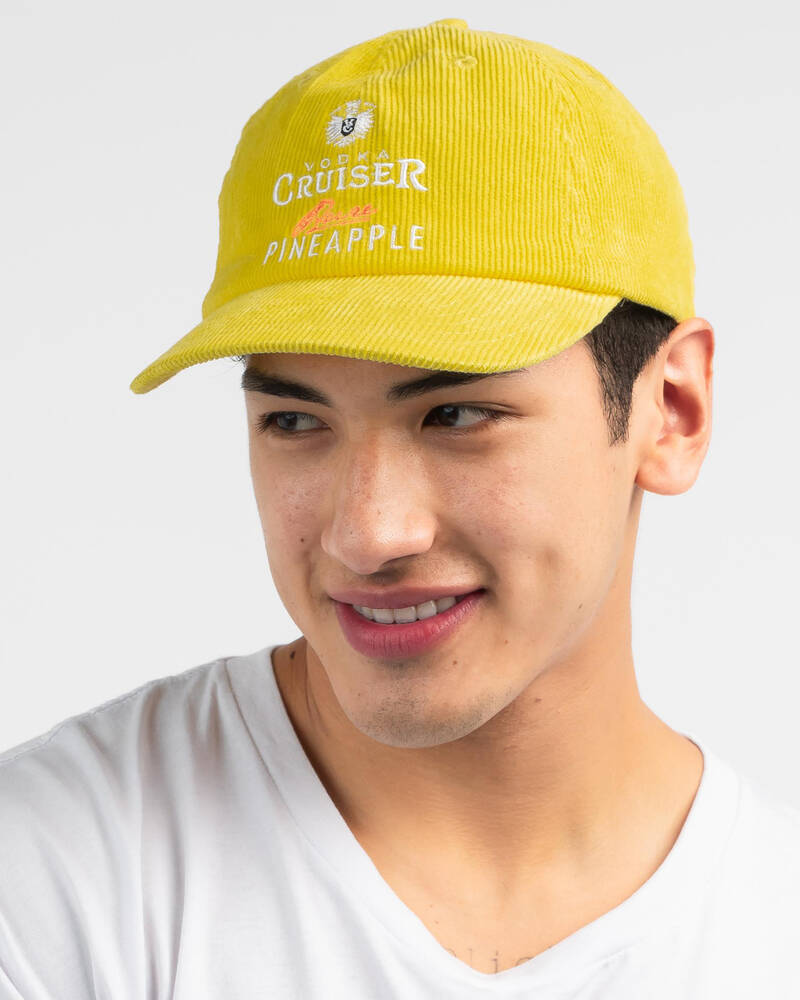 Vodka Cruiser Pineapple Cord Cap for Mens