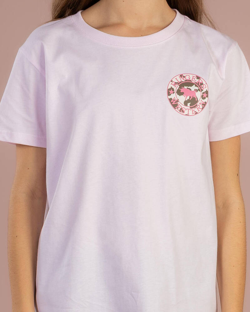 Ringers Western Girls' Signature Bull Classic T-Shirt for Womens