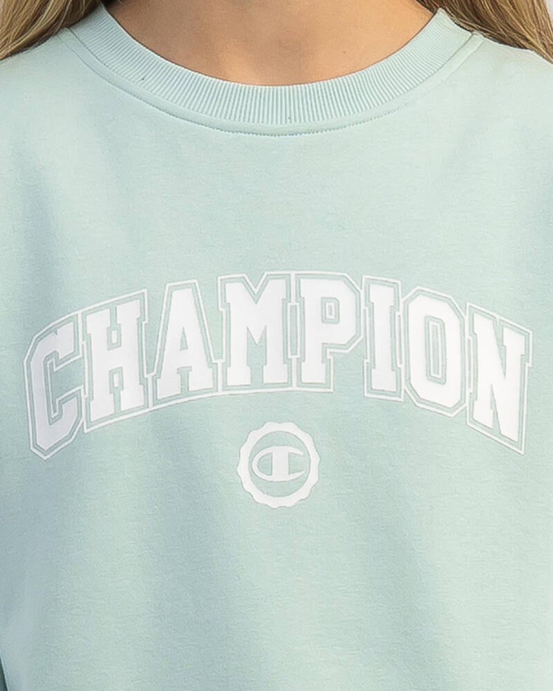 Champion Girls' Sporty Boxy Sweatshirt for Womens