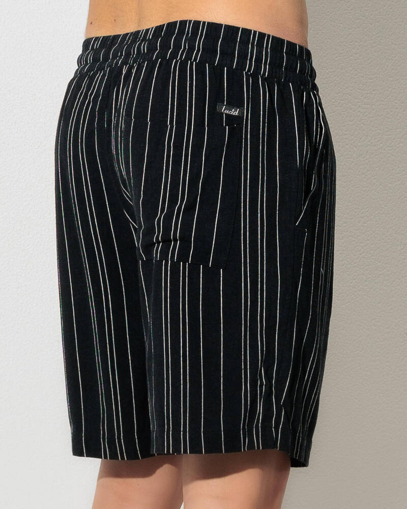 Lucid Offline Elastic Waist Shorts for Mens