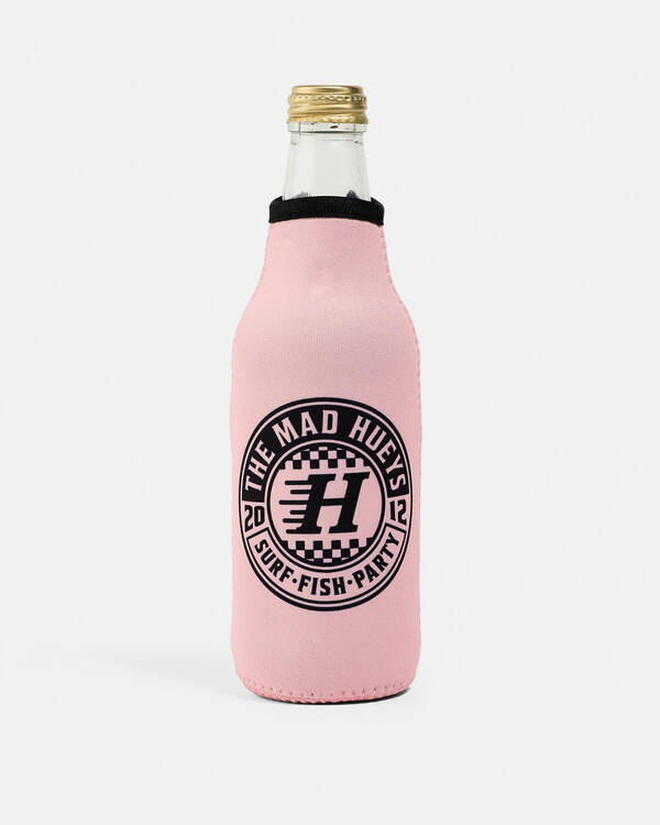 Checker Slim Tall Stubby Cooler