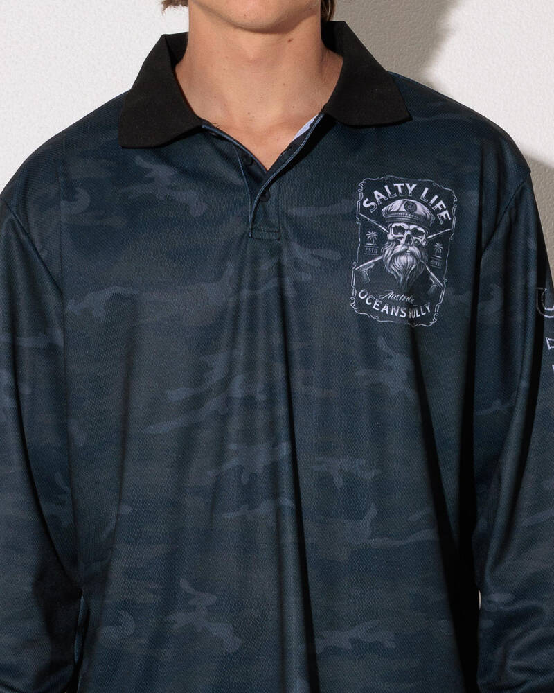 Salty Life Voyage Fishing Shirt for Mens