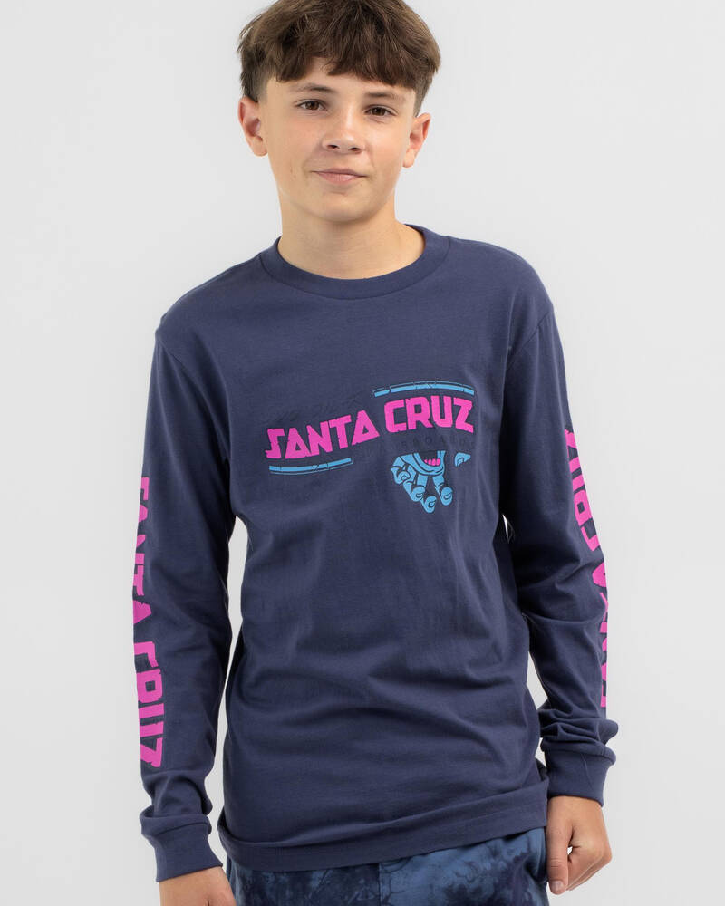 Santa Cruz Boys' Inherit Pop Long Sleeve T-Shirt for Mens