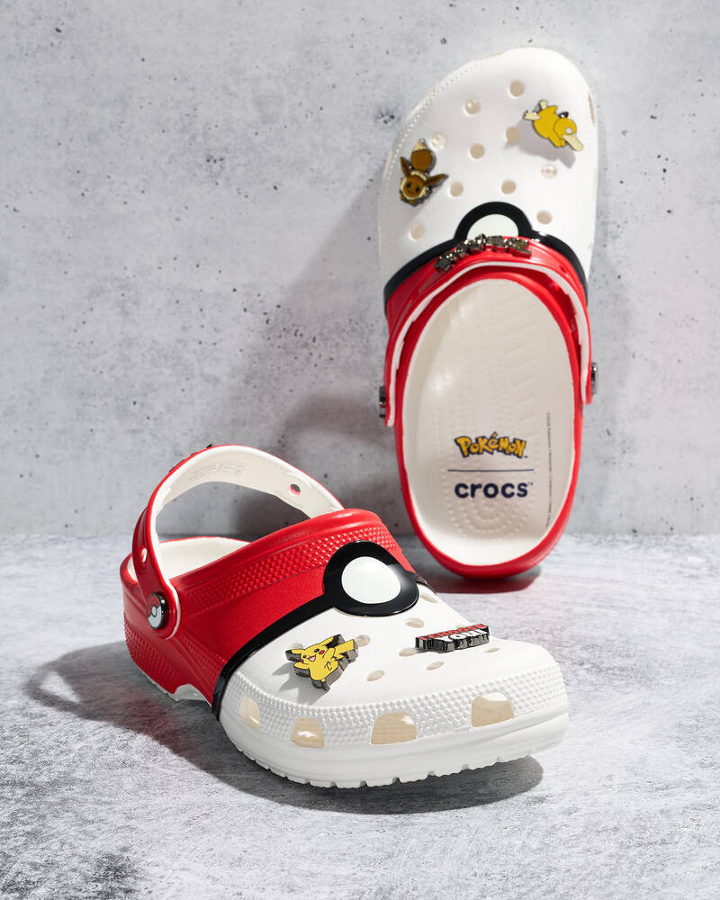 Crocs Pok&eacute;mon Pok&eacute; Ball Classic Clogs for Unisex