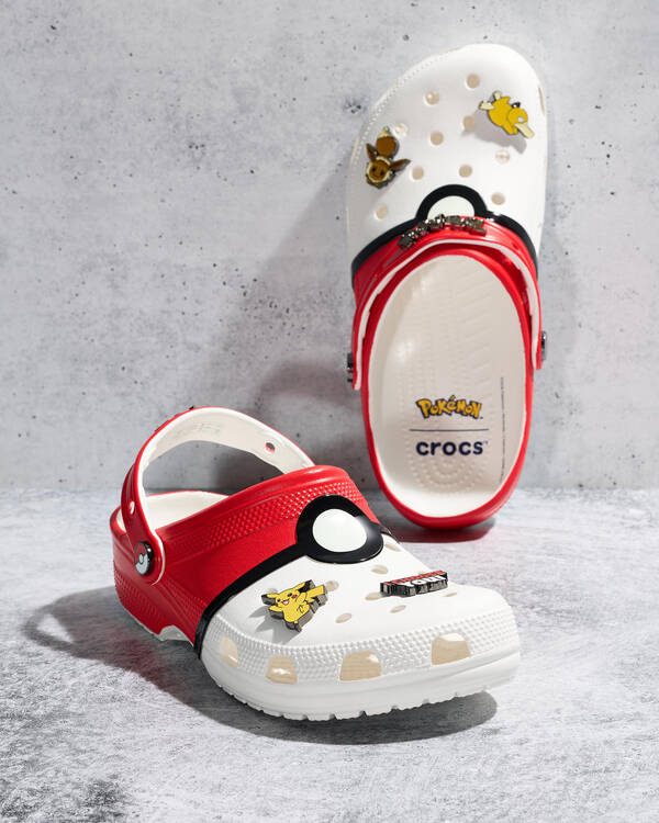 Crocs Pok&eacute;mon Pok&eacute; Ball Classic Clogs for Unisex