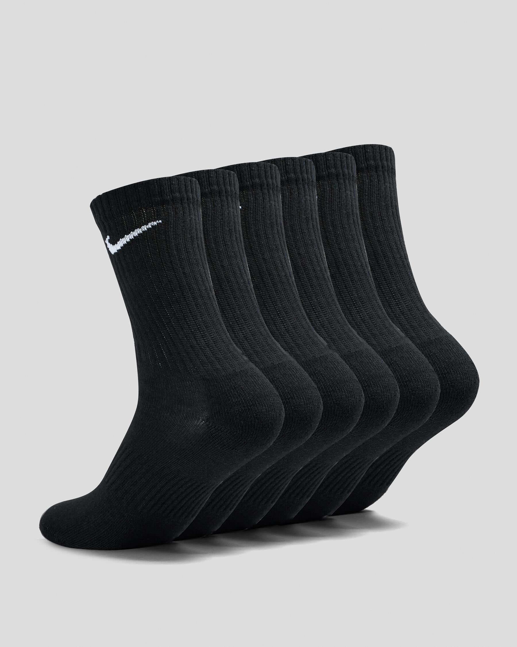 kohls black nike socks