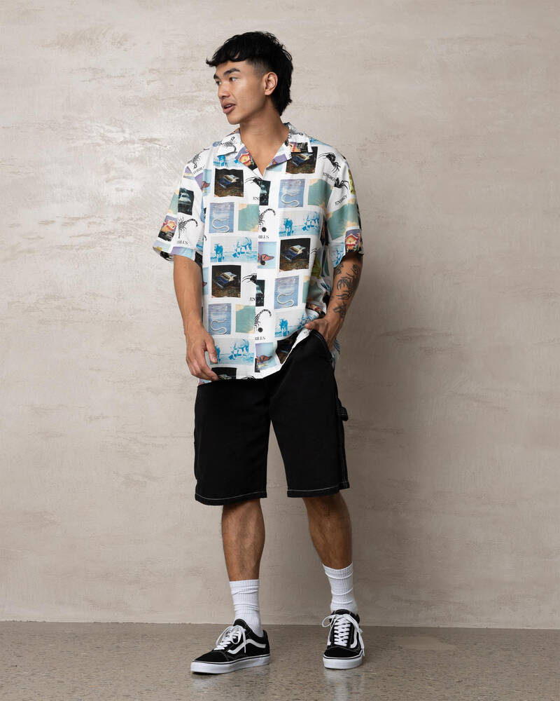 Thrills Energy Bowling Shirt for Mens