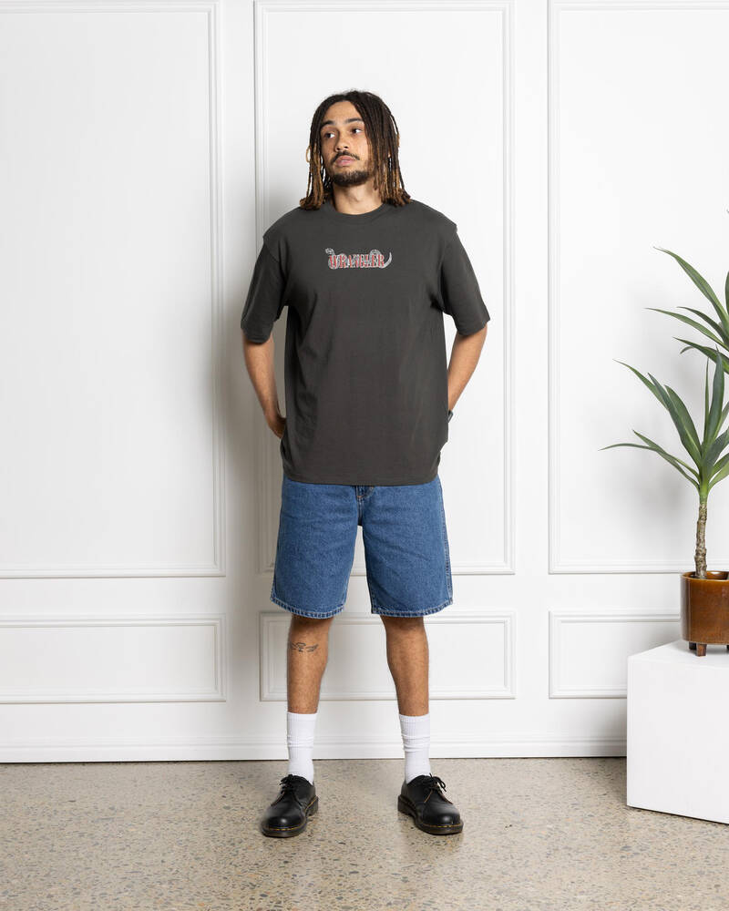 Wrangler Snake Charmer Slacker T-Shirt for Mens