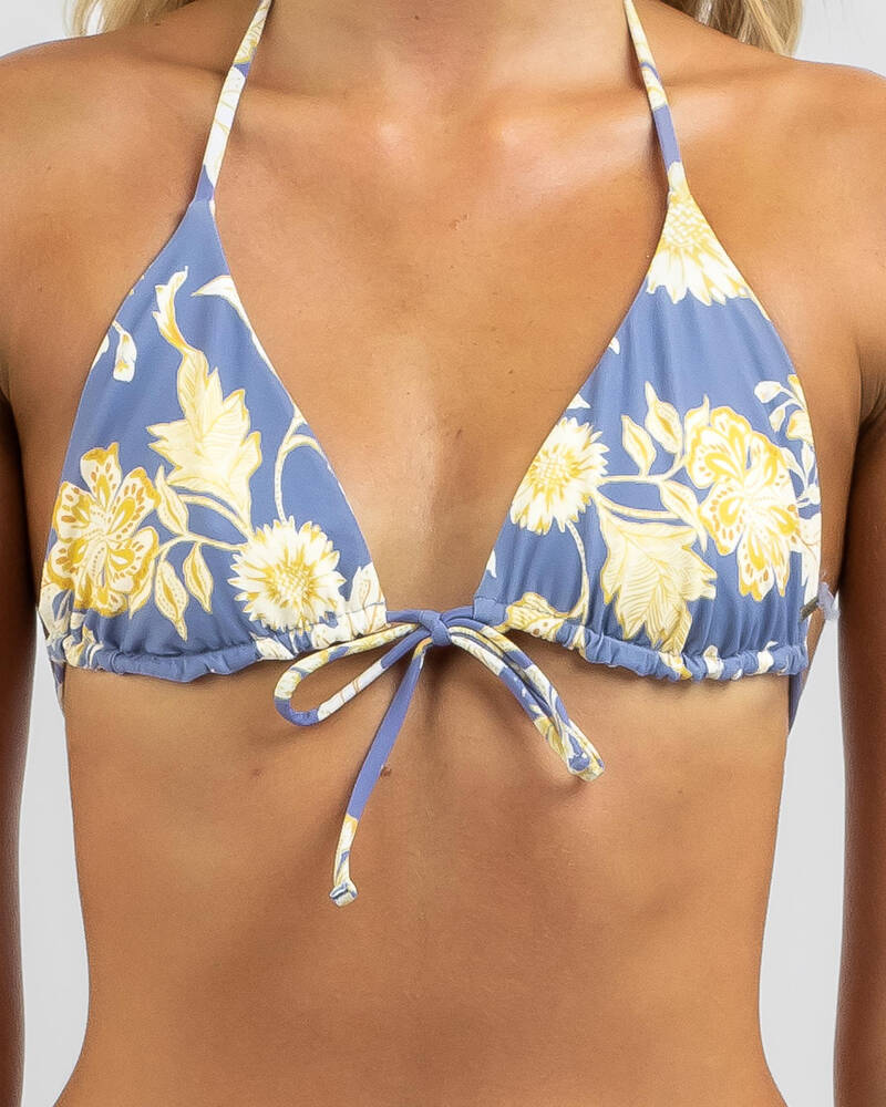Rip Curl Oceans Together Revo Triangle Bikini Top for Womens