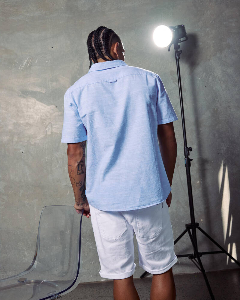 Lucid Capsule Denim Walk Shorts for Mens