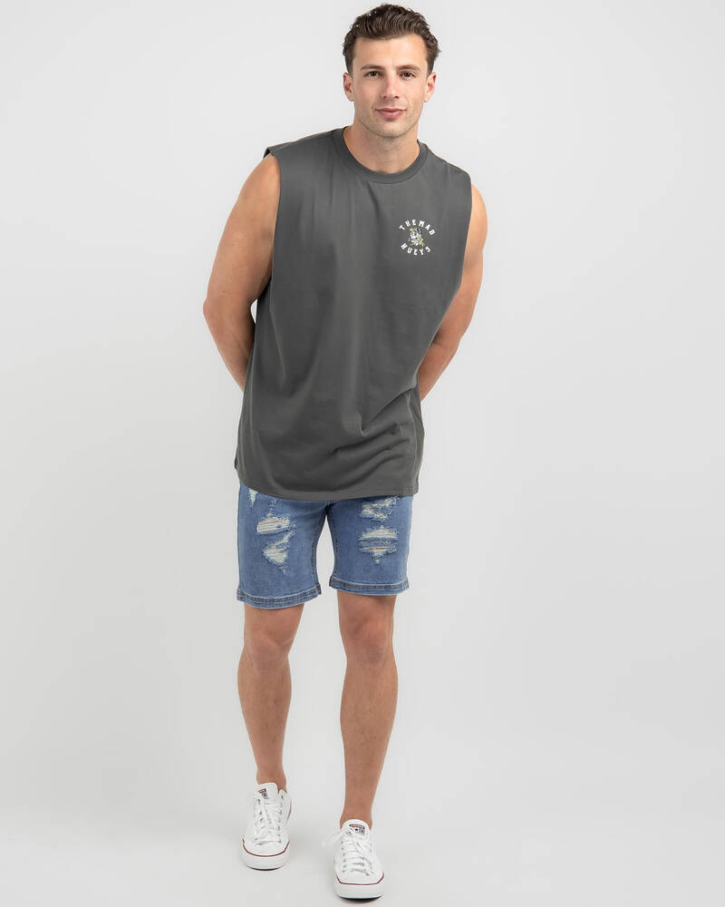 The Mad Hueys Loose Cannons Muscle Tanks for Mens