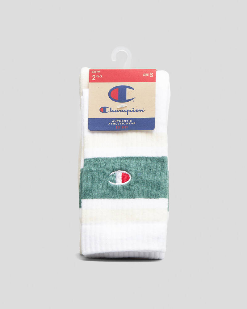 Champion Womens Mixed Crew Sock Pack for Womens