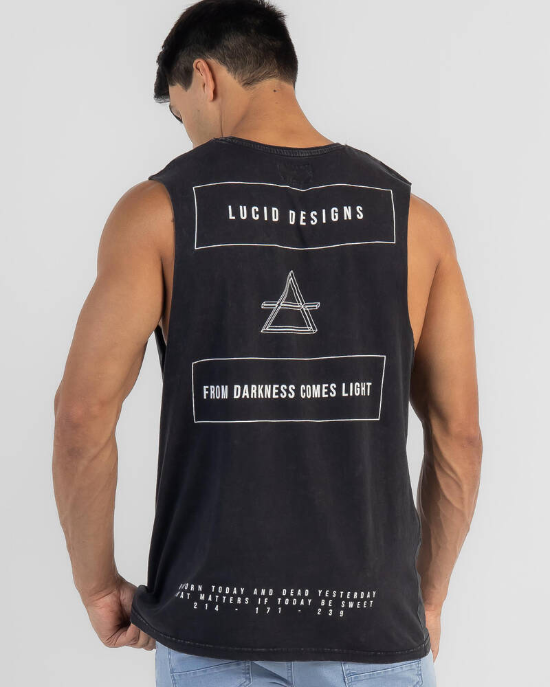 Lucid Crest Muscle Tank for Mens