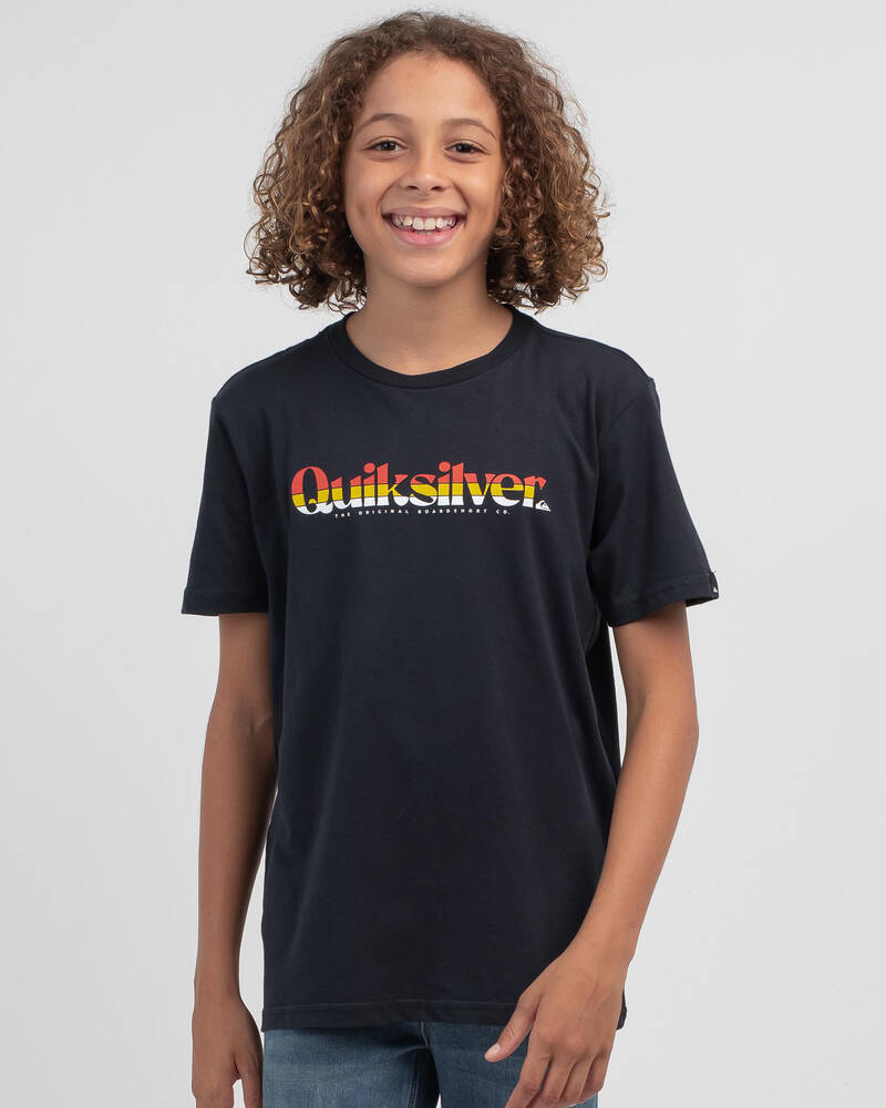 Quiksilver Boys' Primary Colours T-Shirt for Mens