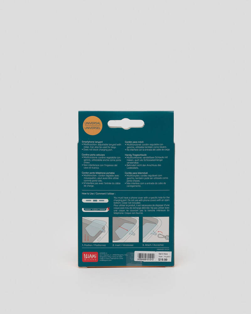 Get It Now Phone Lanyard for Unisex