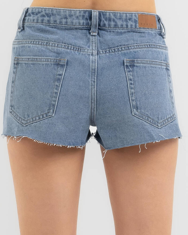 Rusty Malta Low Rise Shorts for Womens